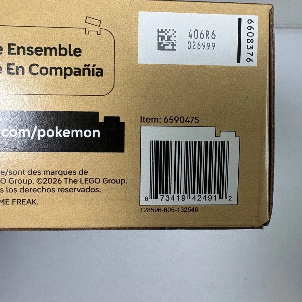 LEGO Pokemon Eevee Building Set 587 pcs 72151 NEW Sealed